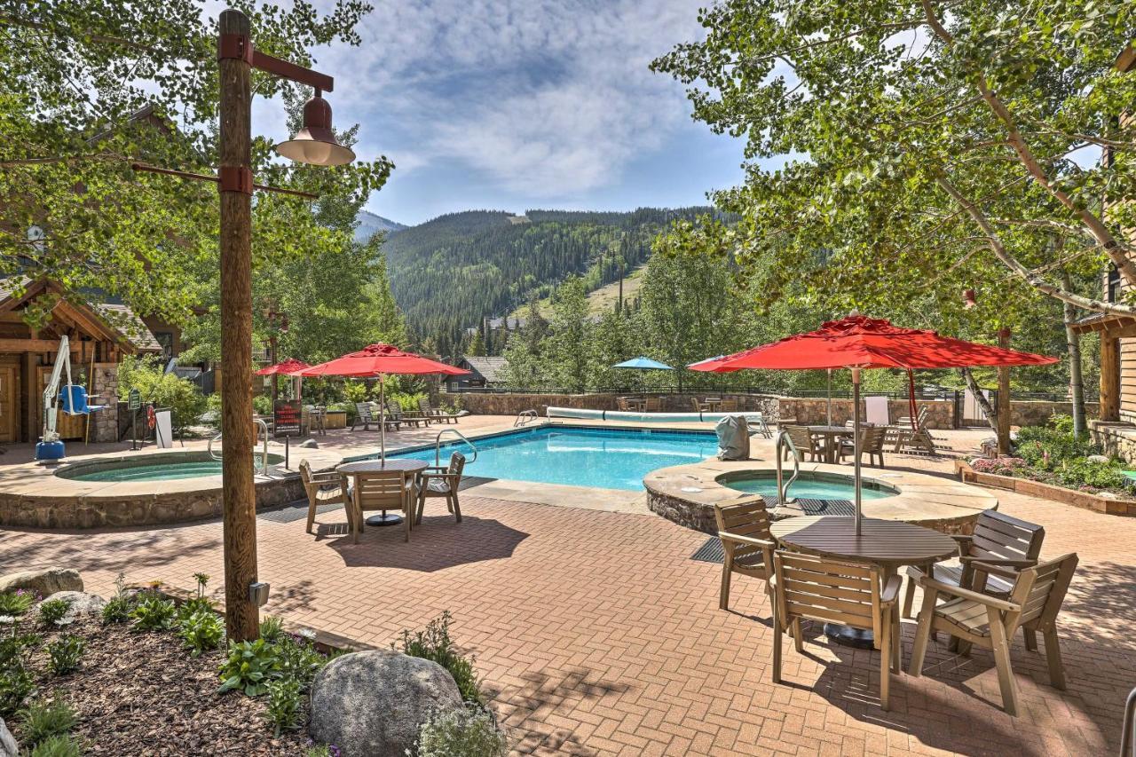 Keystone Ski Condo With Mtn View - Walk To Gondola! Exterior photo